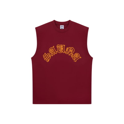 Sleeveless Tee [Burgundy]