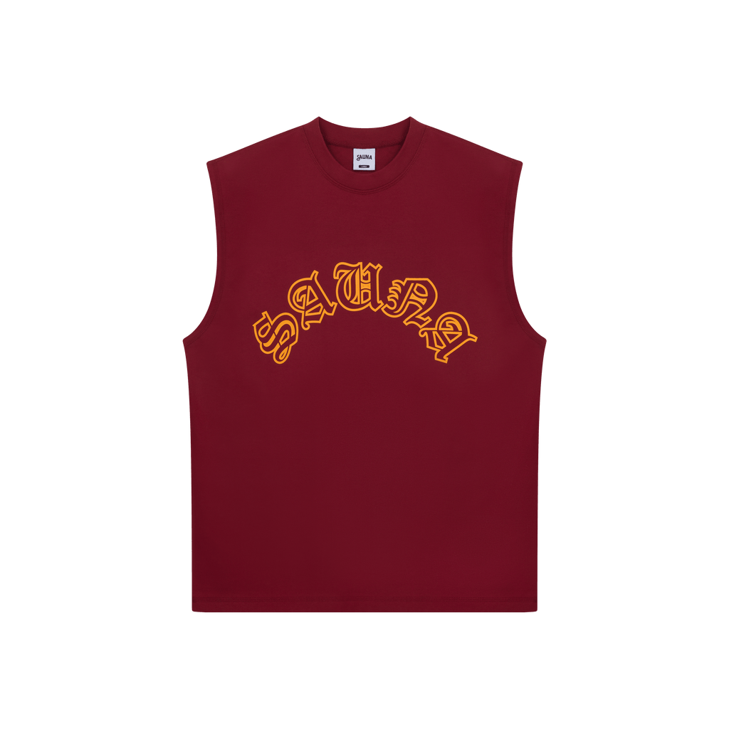Sleeveless Tee [Burgundy]