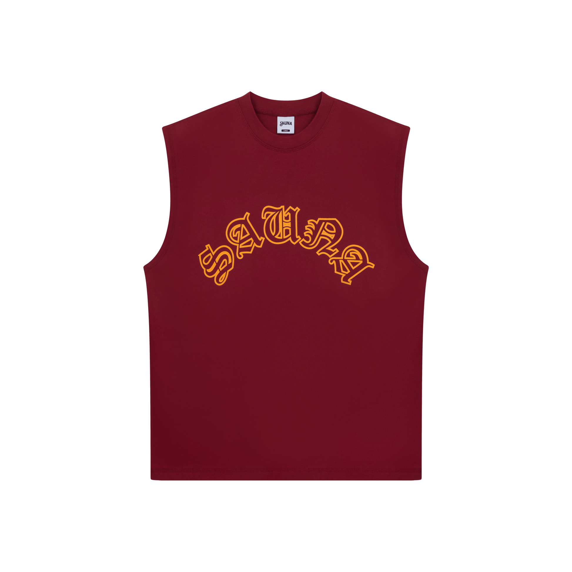 Sleeveless Tee [Burgundy]