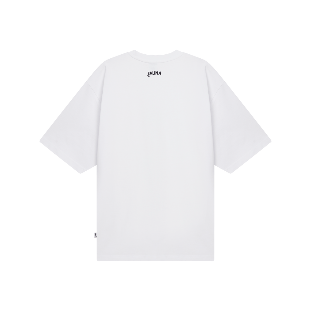 Vertical Girl Tee [White]