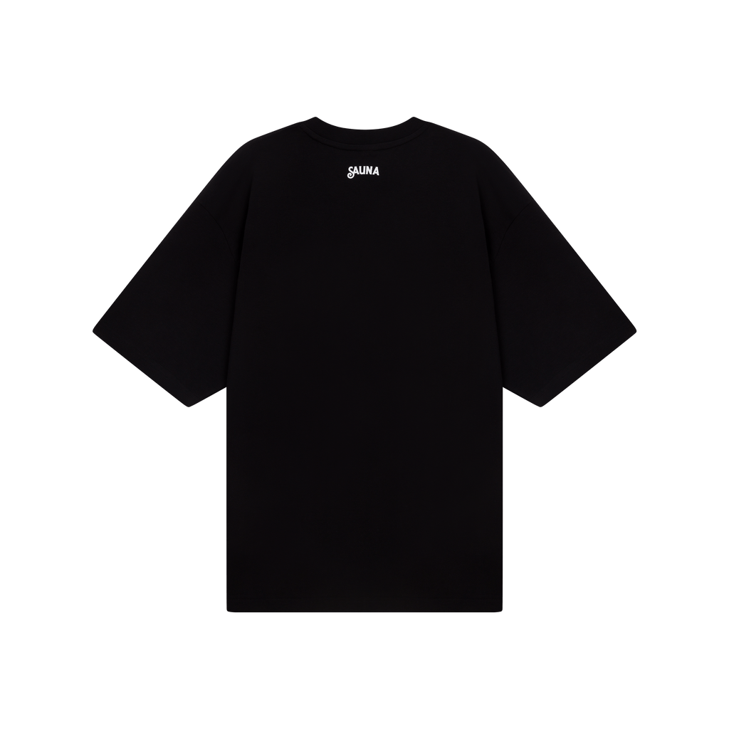 Vertical Girl Tee [Black]