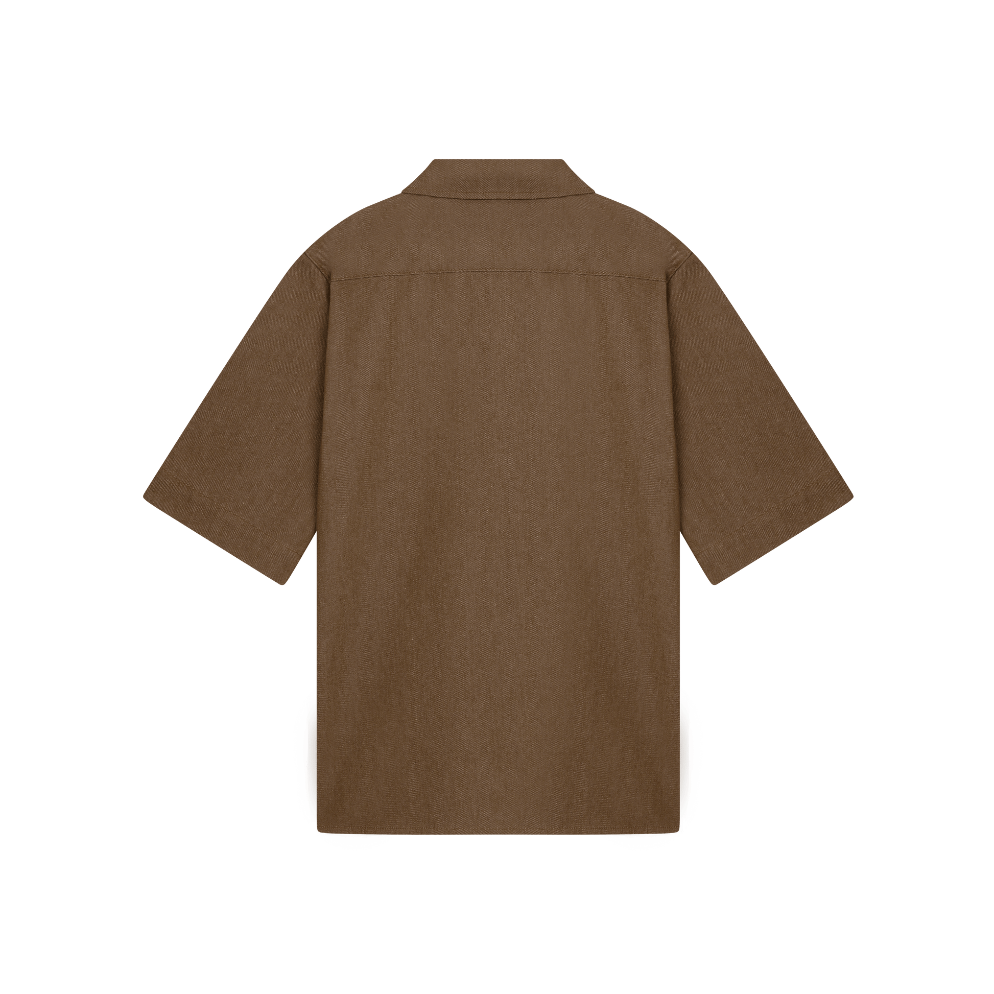 Denim Workwear Shirt [Brown]