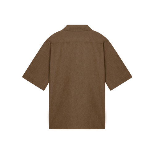 Denim Workwear Shirt [Brown]