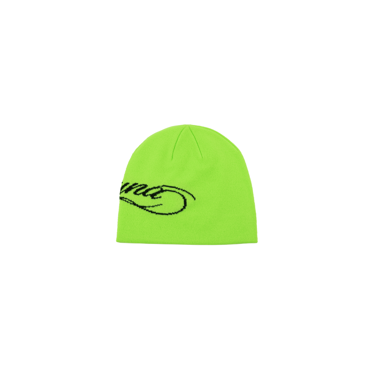 Script Beanie [Lime Green]