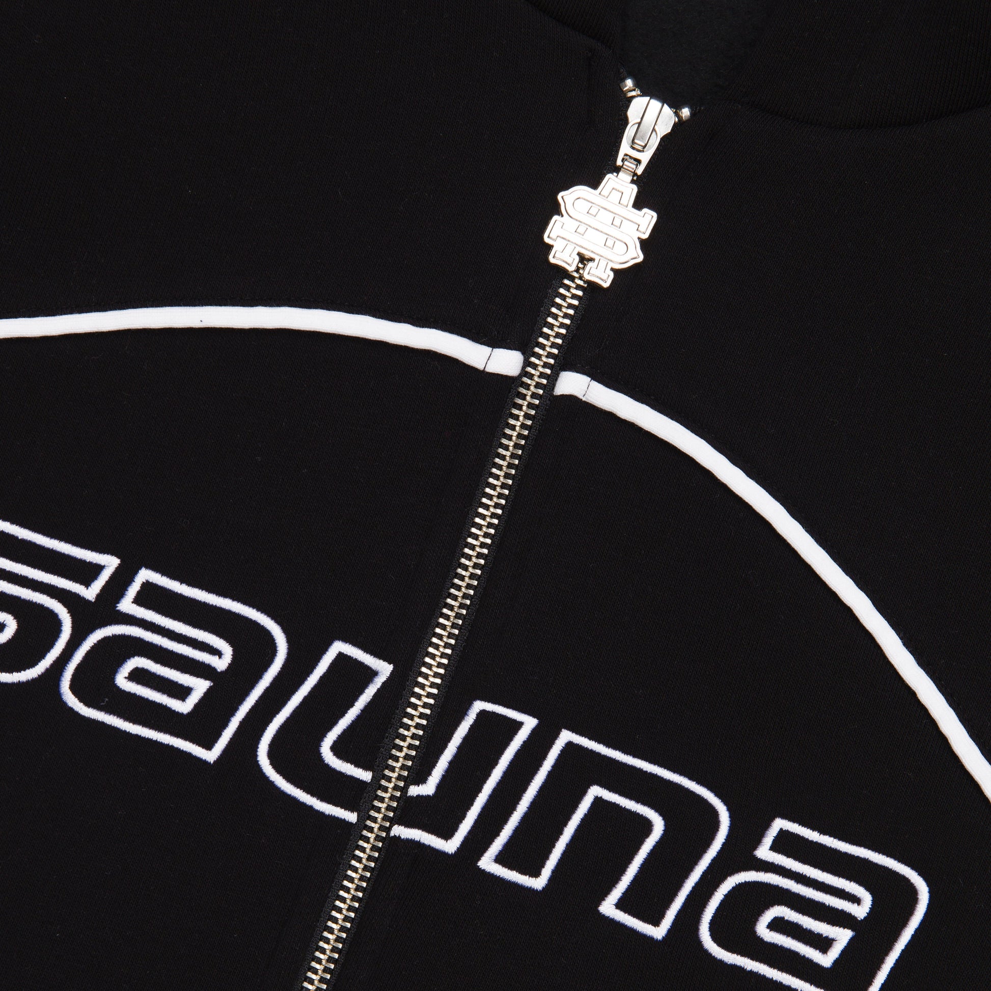 Race Zip-Up Hoodie [Black]