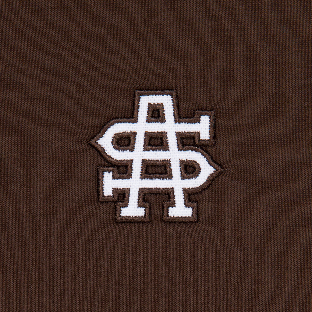 SA Mini Logo Hoodie [Brown]