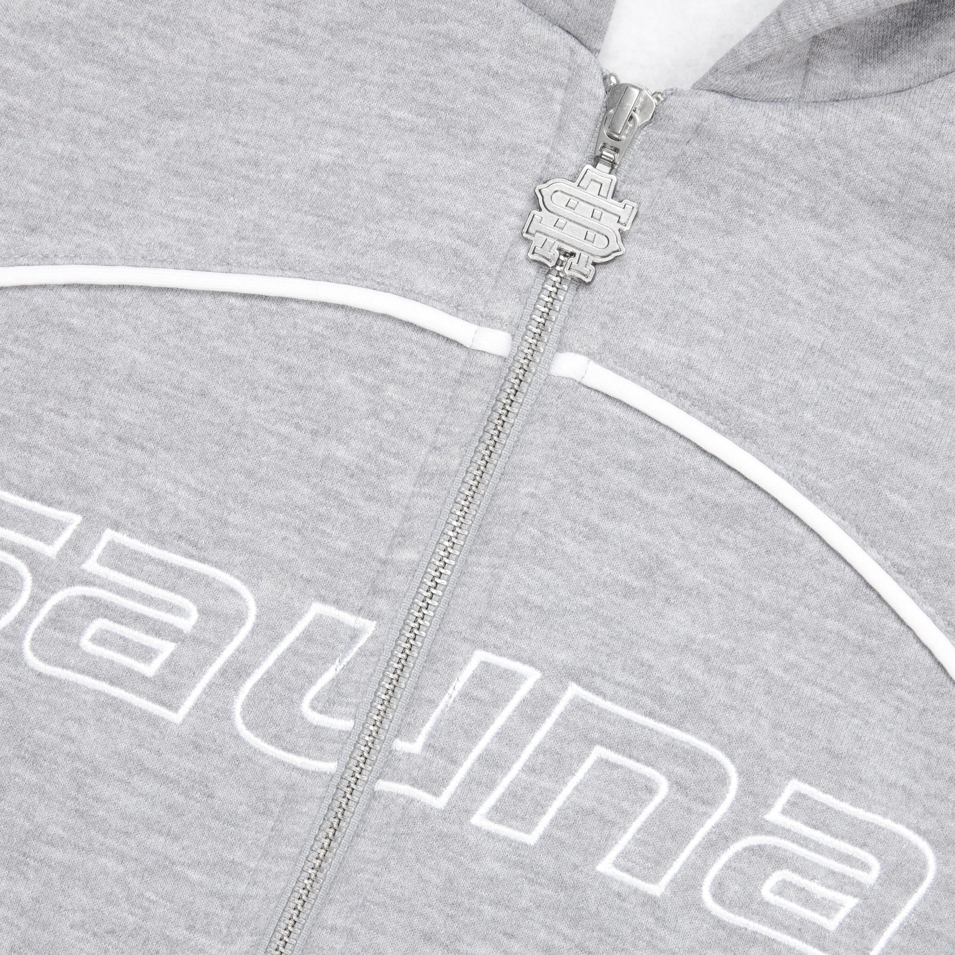 Race Zip-Up Hoodie [Grey]