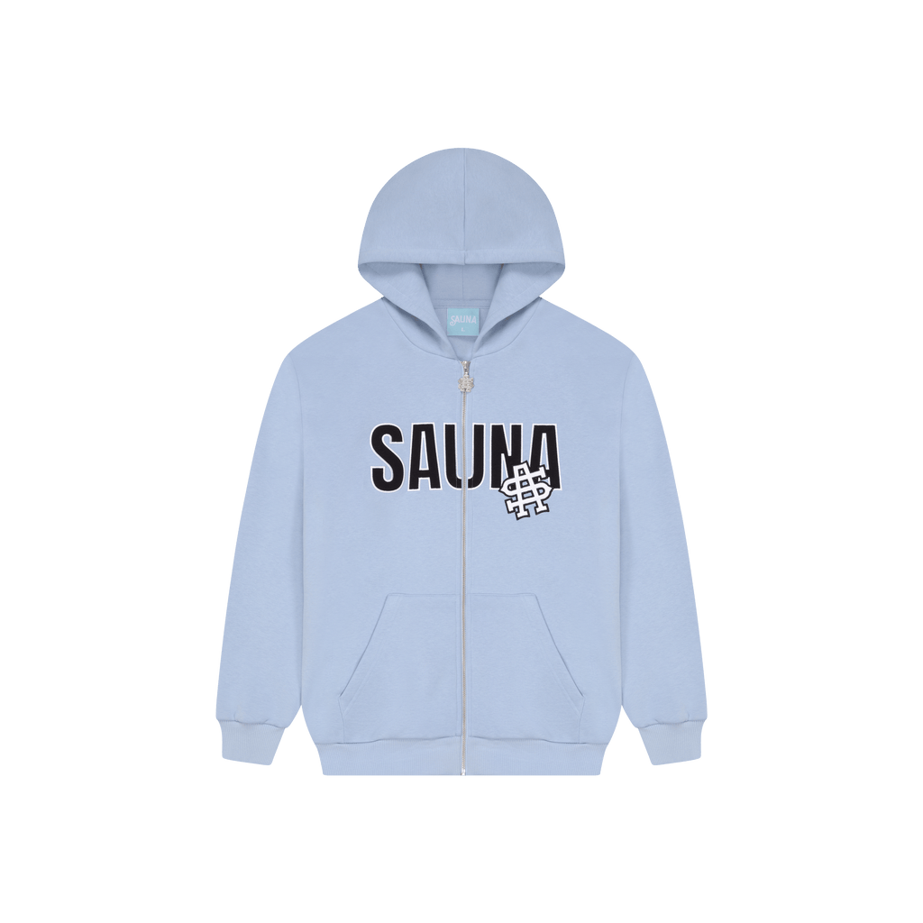 Blog Zip-Hoodie [Ice Blue]