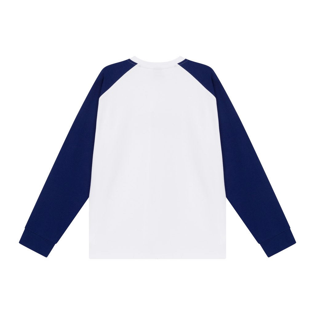 L/S Tee [Navy/White)