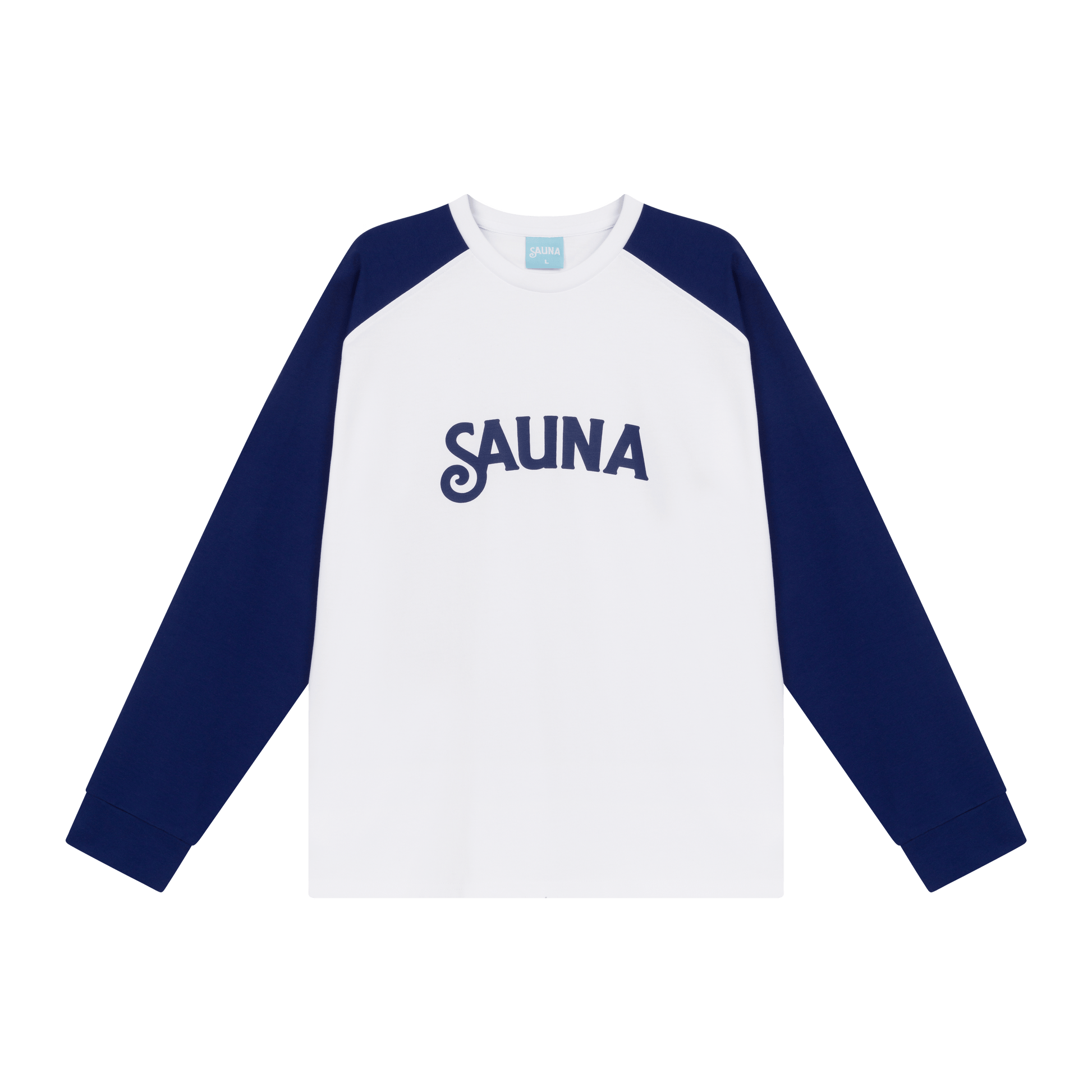 L/S Tee [Navy/White)