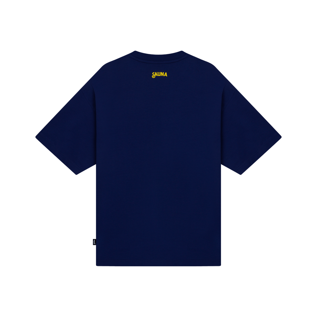All Hustle Tee [Navy]