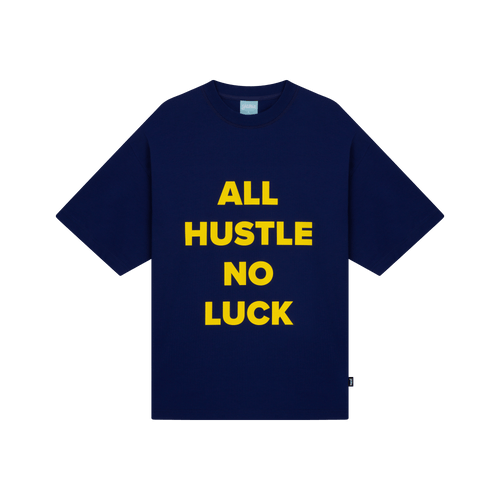 All Hustle Tee [Navy]