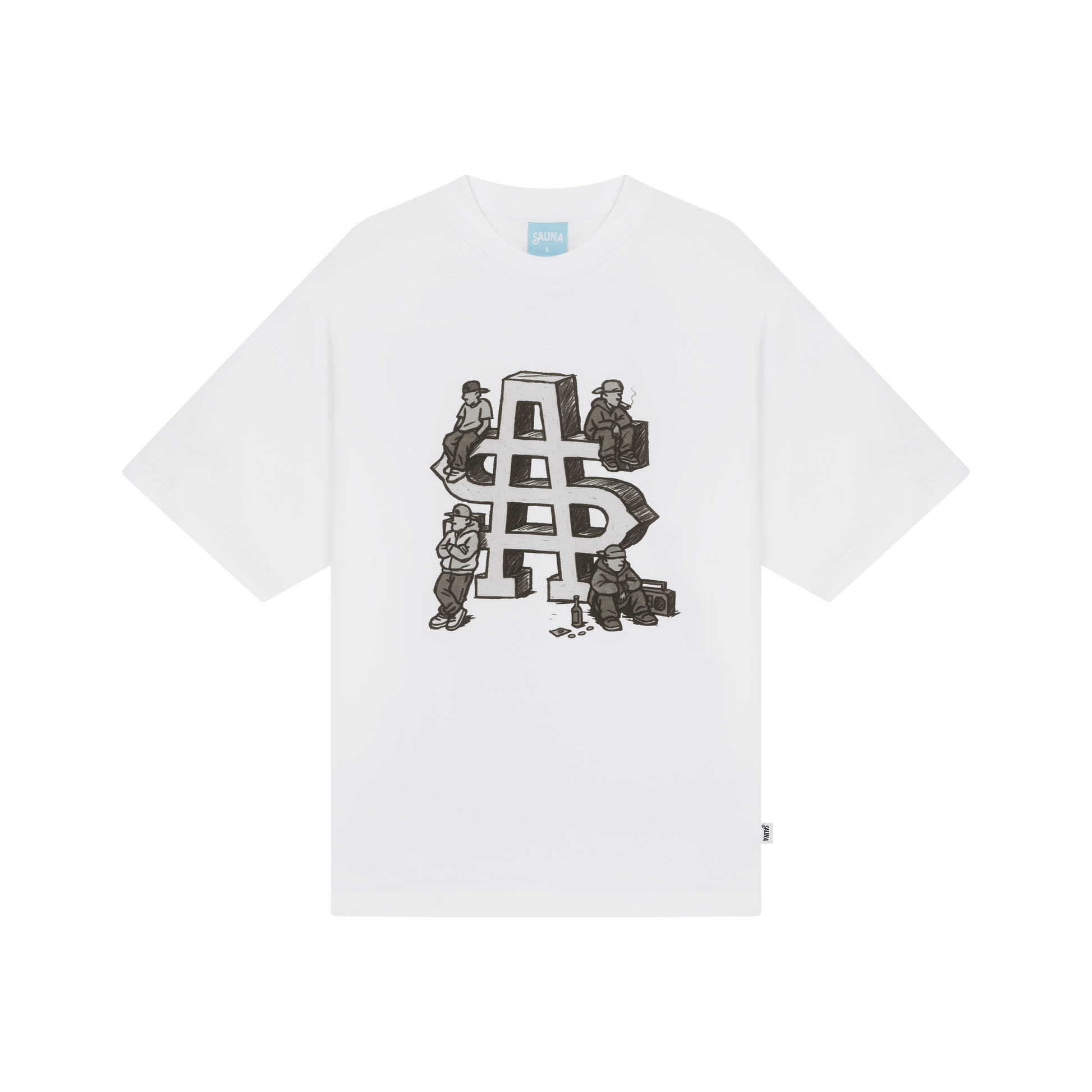 SA Crew Tee [White]