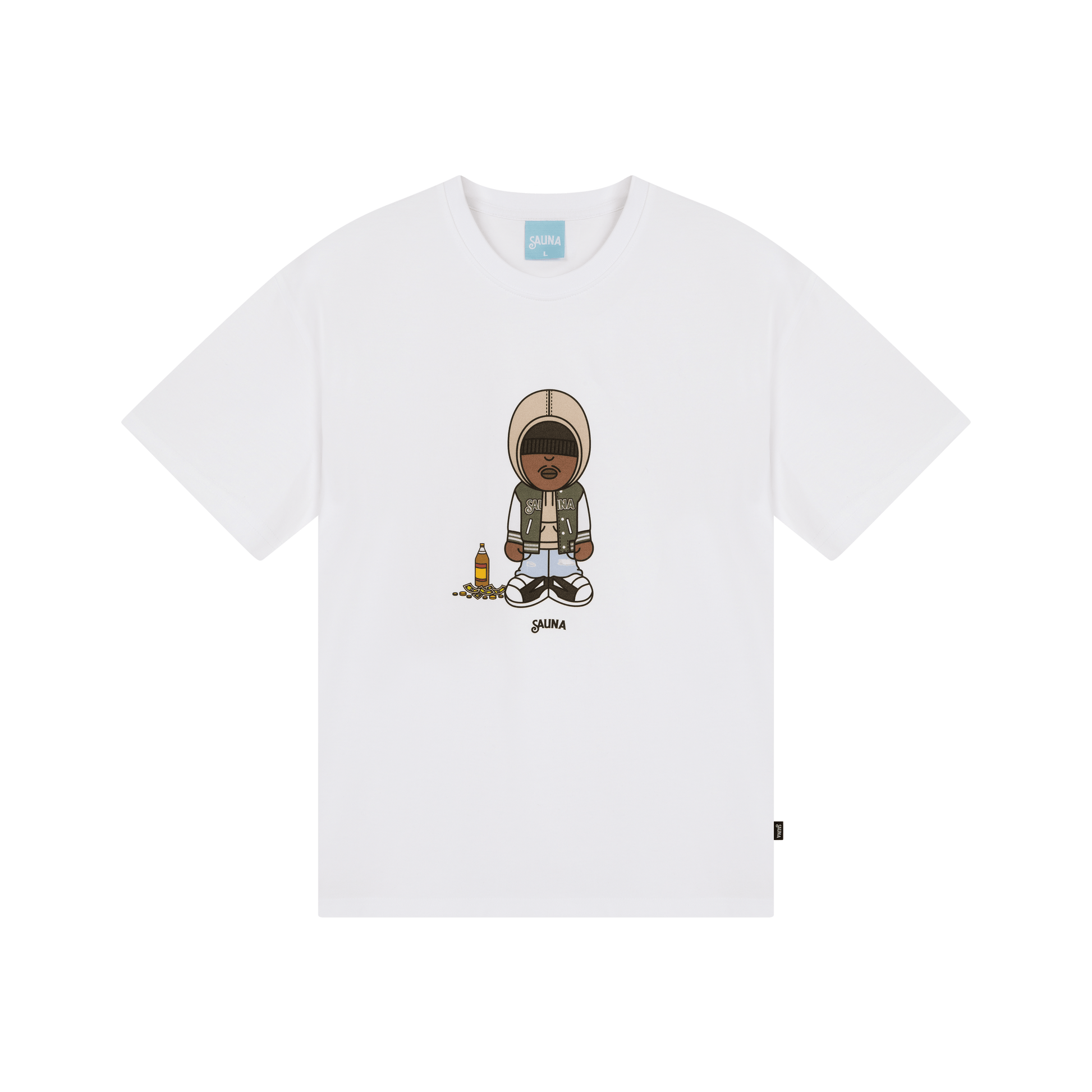 Block Boy Tee [White]