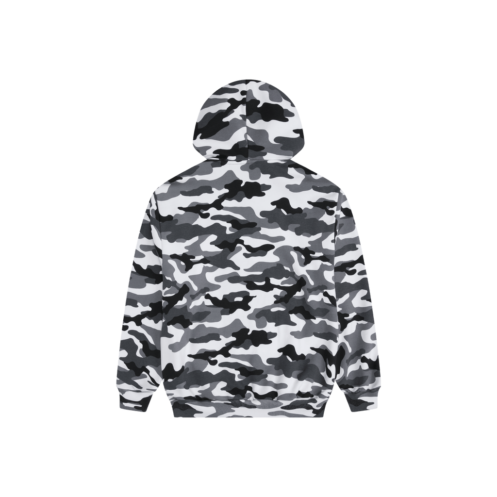 Classic Zip-Hoodie [Snow camo]