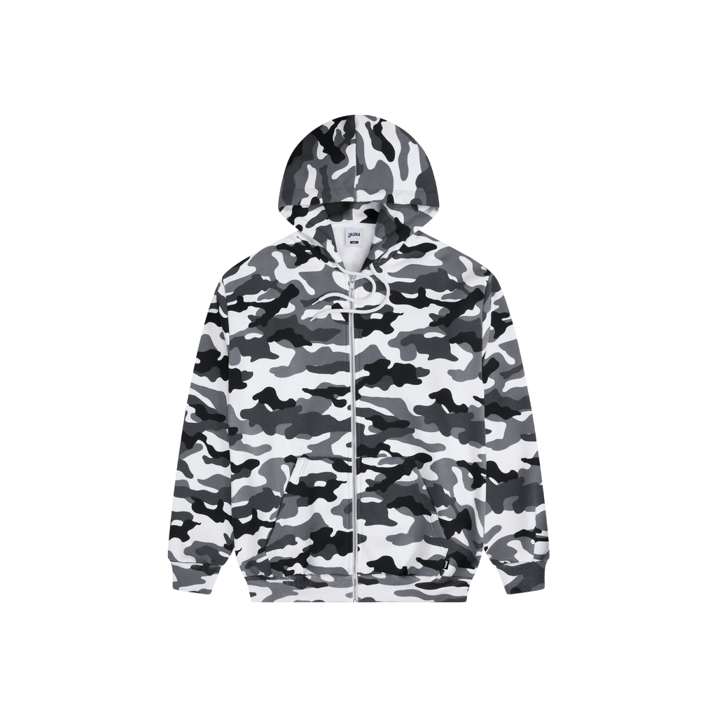 Classic Zip-Hoodie [Snow camo] – Shop Sauna