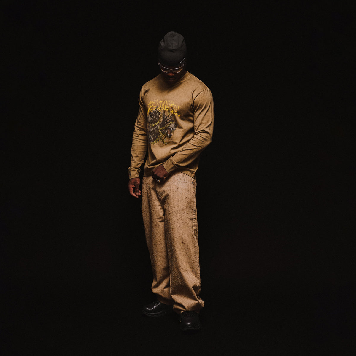 Hound L/S Shirt  [Washed Beige]