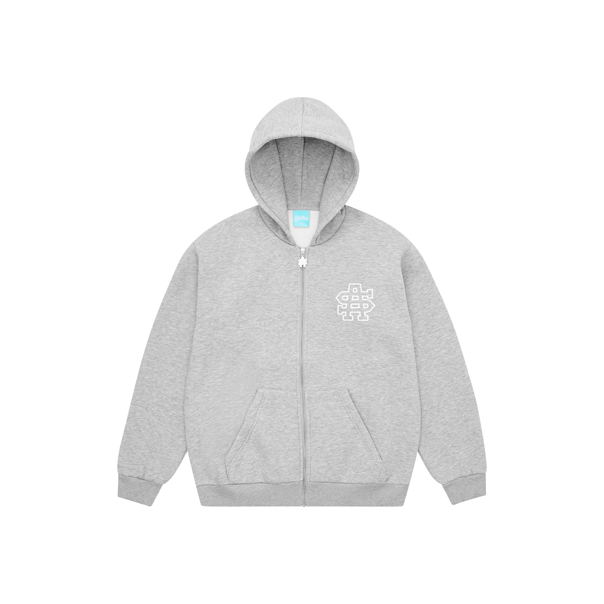 SA Tracksuit Zip-Up Hoodie [GREY]