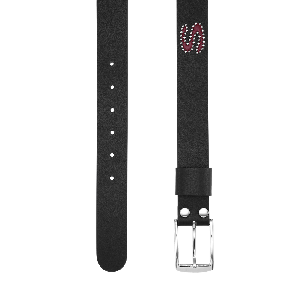 Sauna Leather Belt [Black]