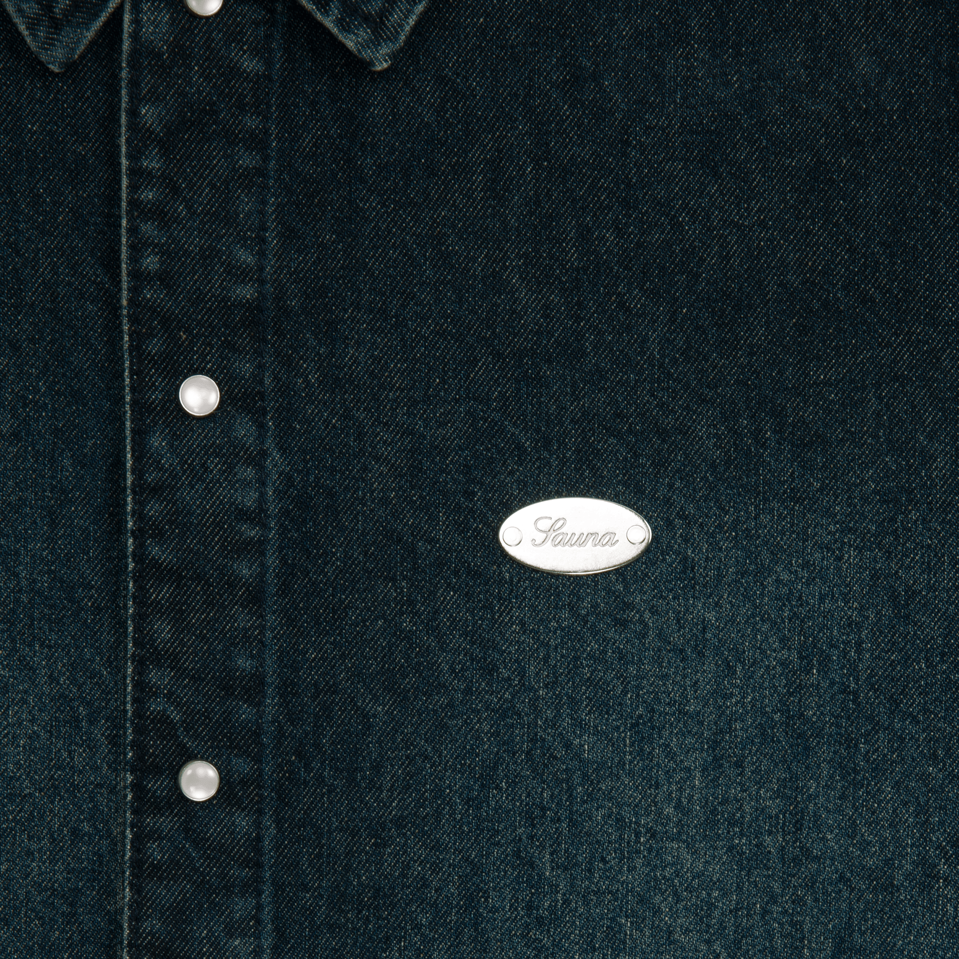 Denim S/S Shirt [Blue]