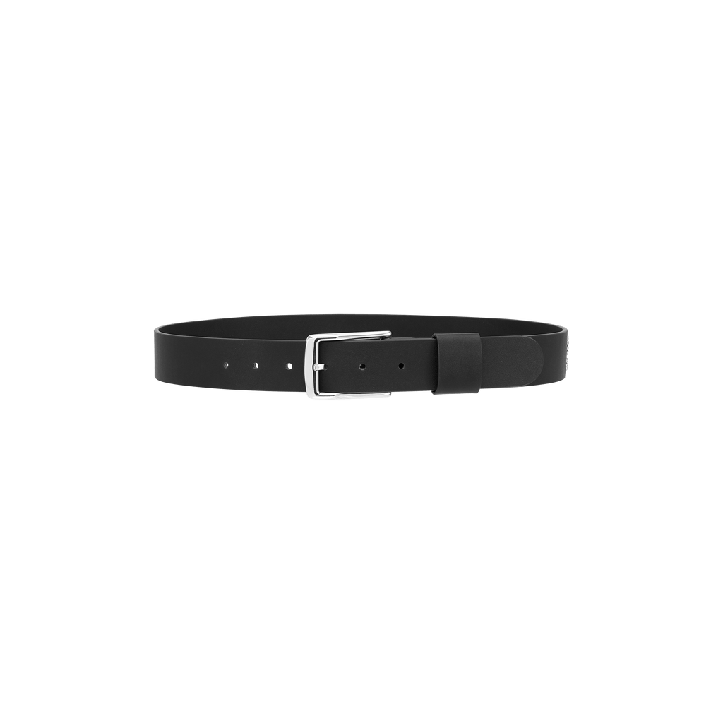 Sauna Leather Belt [Black]