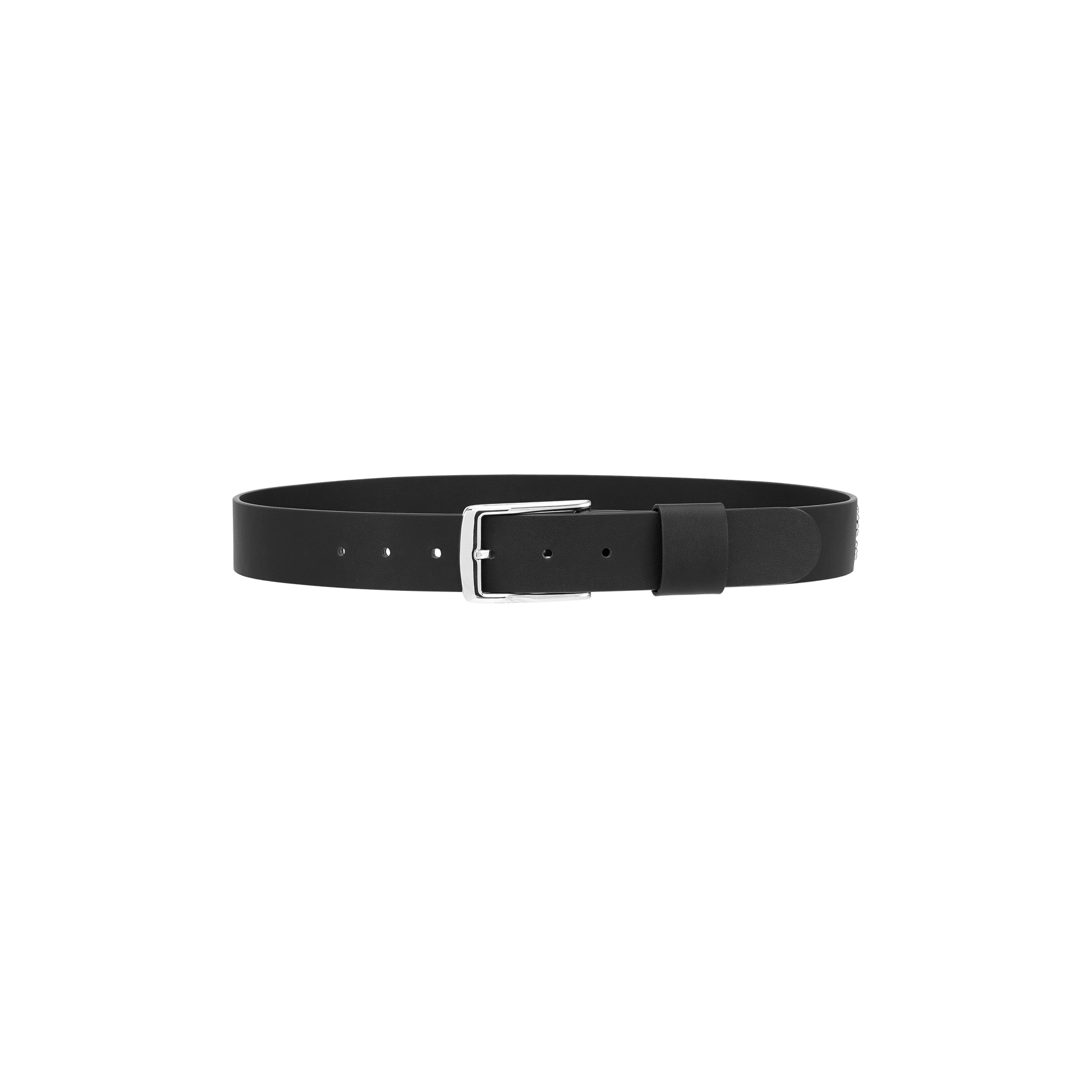 Sauna Leather Belt [Black]