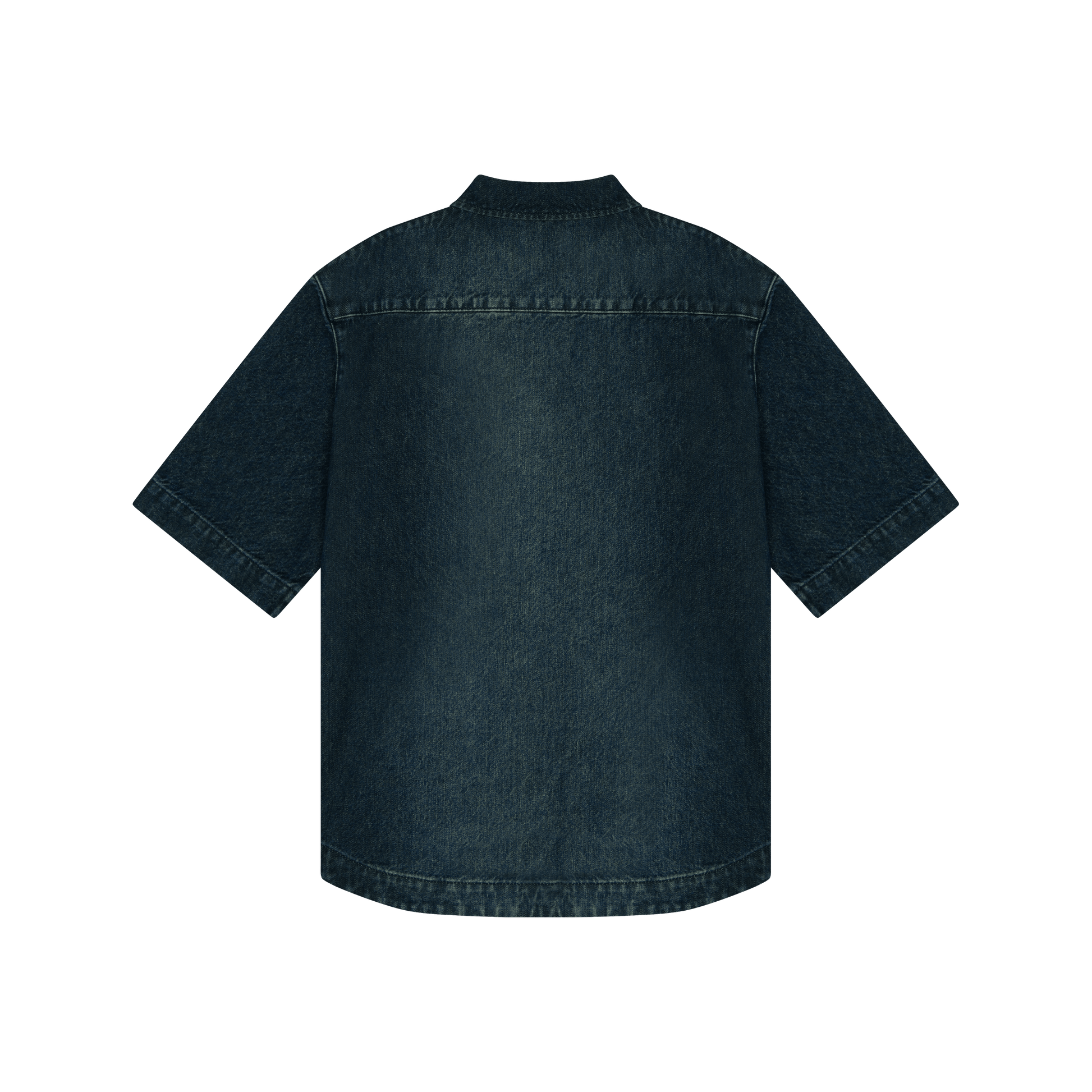 Denim S/S Shirt [Blue]