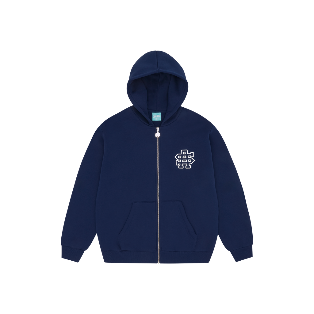 SA Tracksuit Zip-Up Hoodie [NAVY]