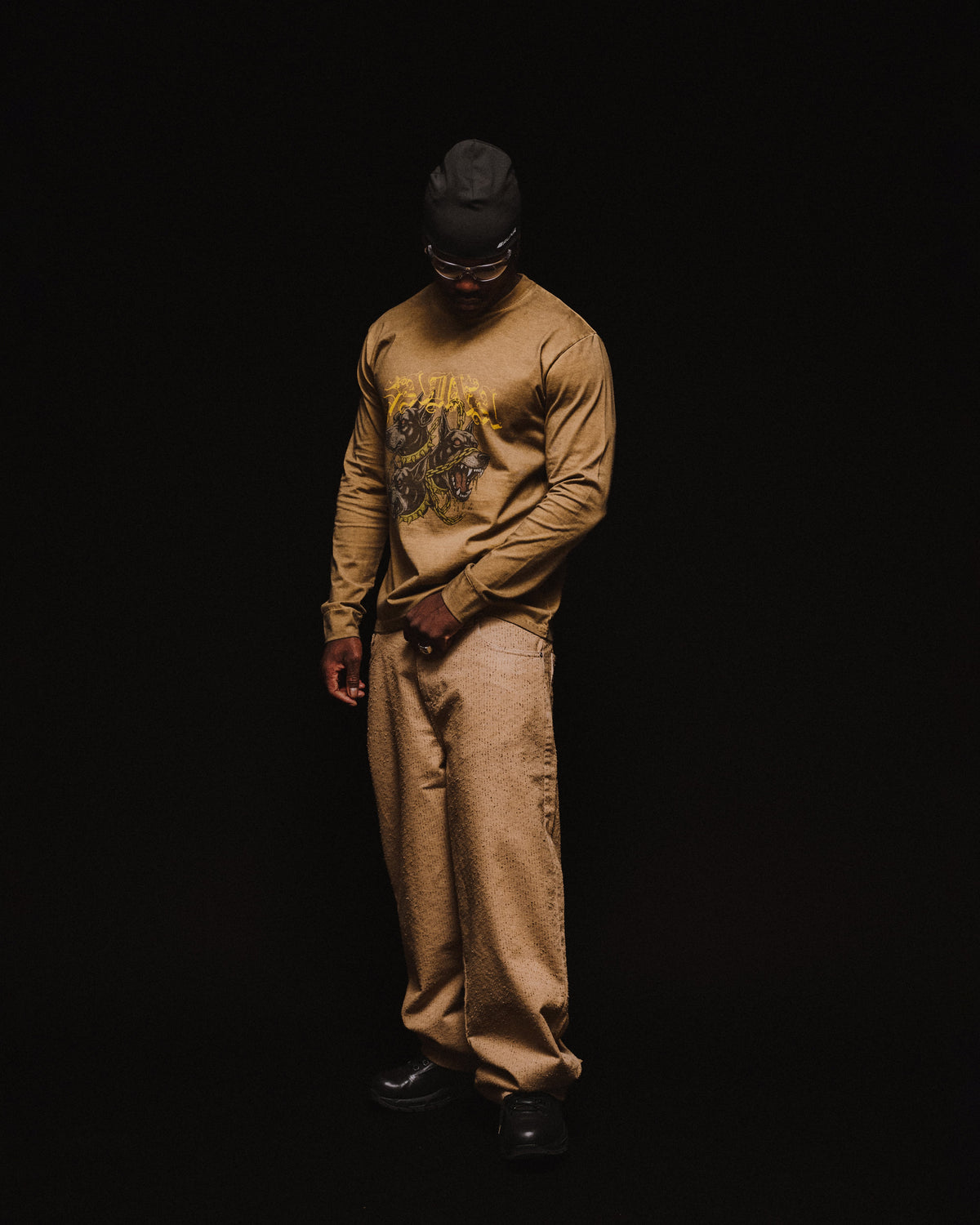 Hound L/S Shirt  [Washed Beige]
