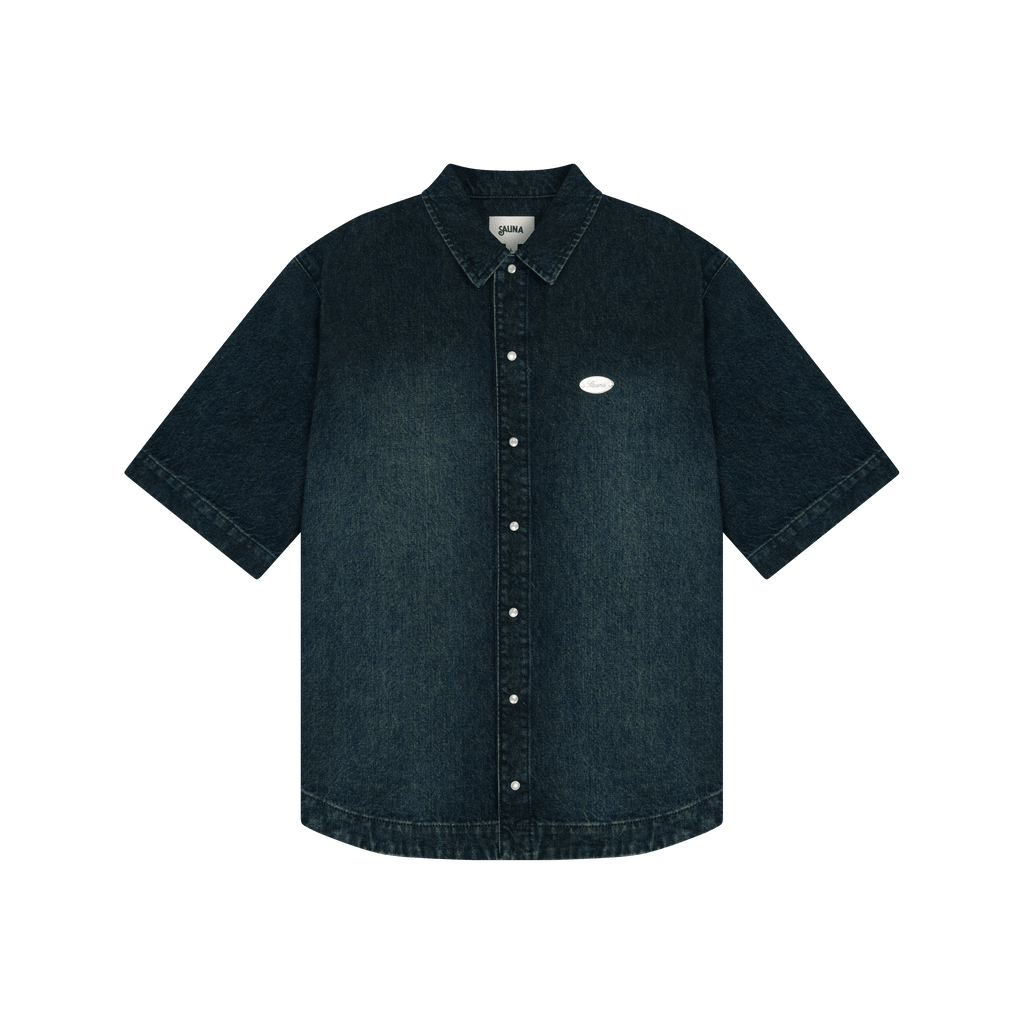 Denim S/S Shirt [Blue]