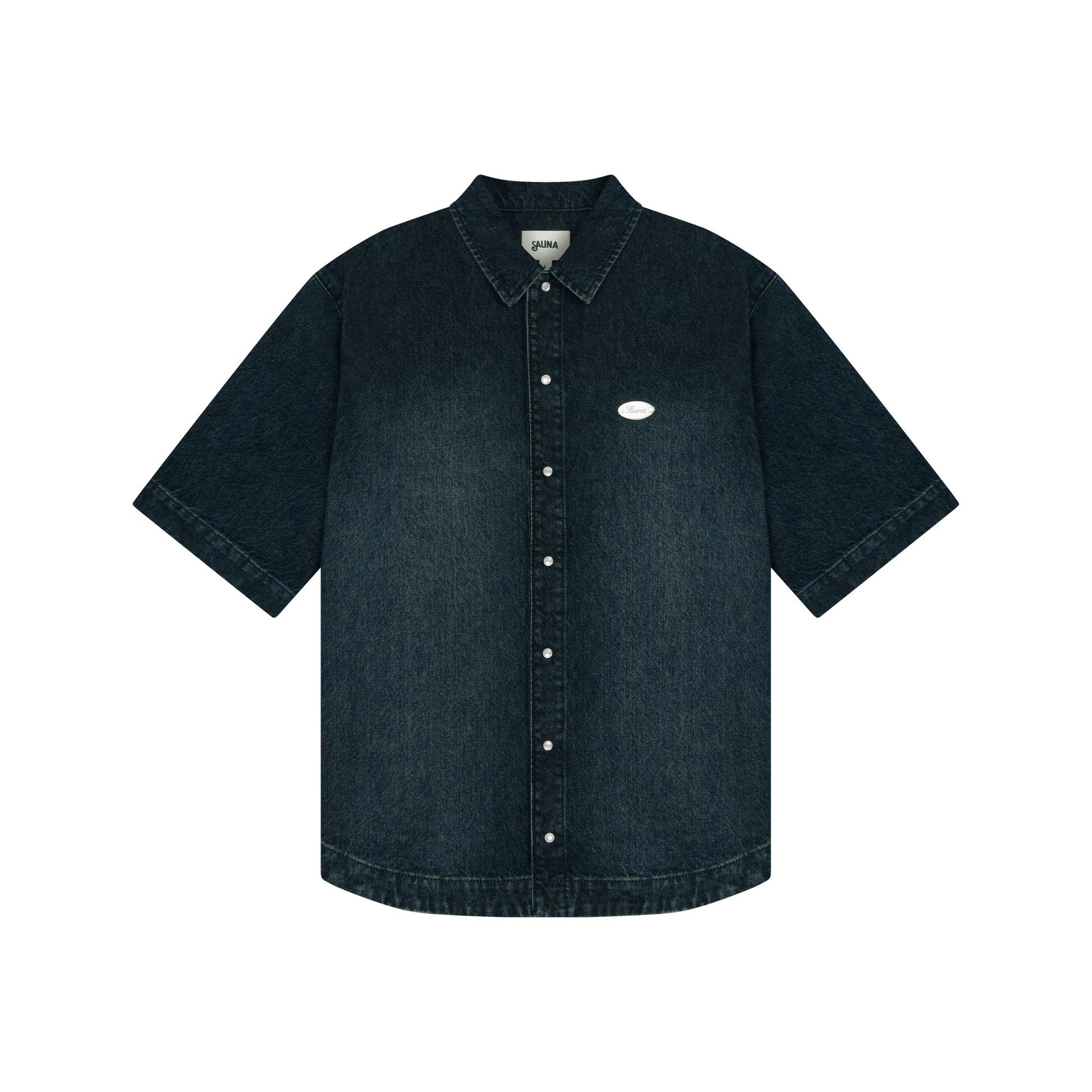 Denim S/S Shirt [Blue]