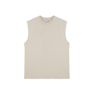 Sleeve Less Star Tee [Off White]