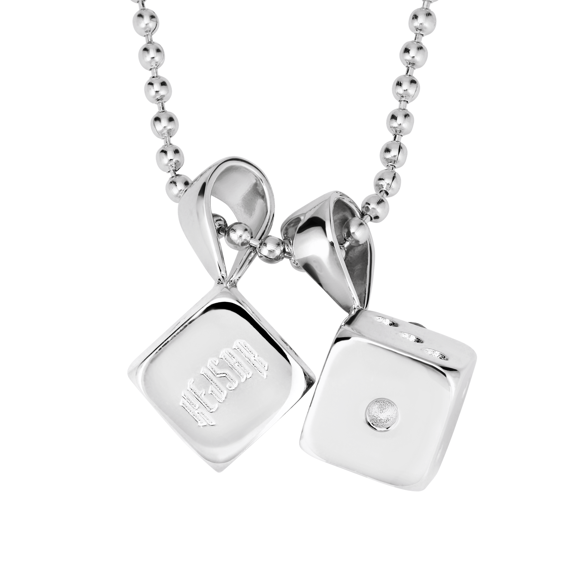 SAUNA®/Kejsar Pendant Dice Chain [Silver]