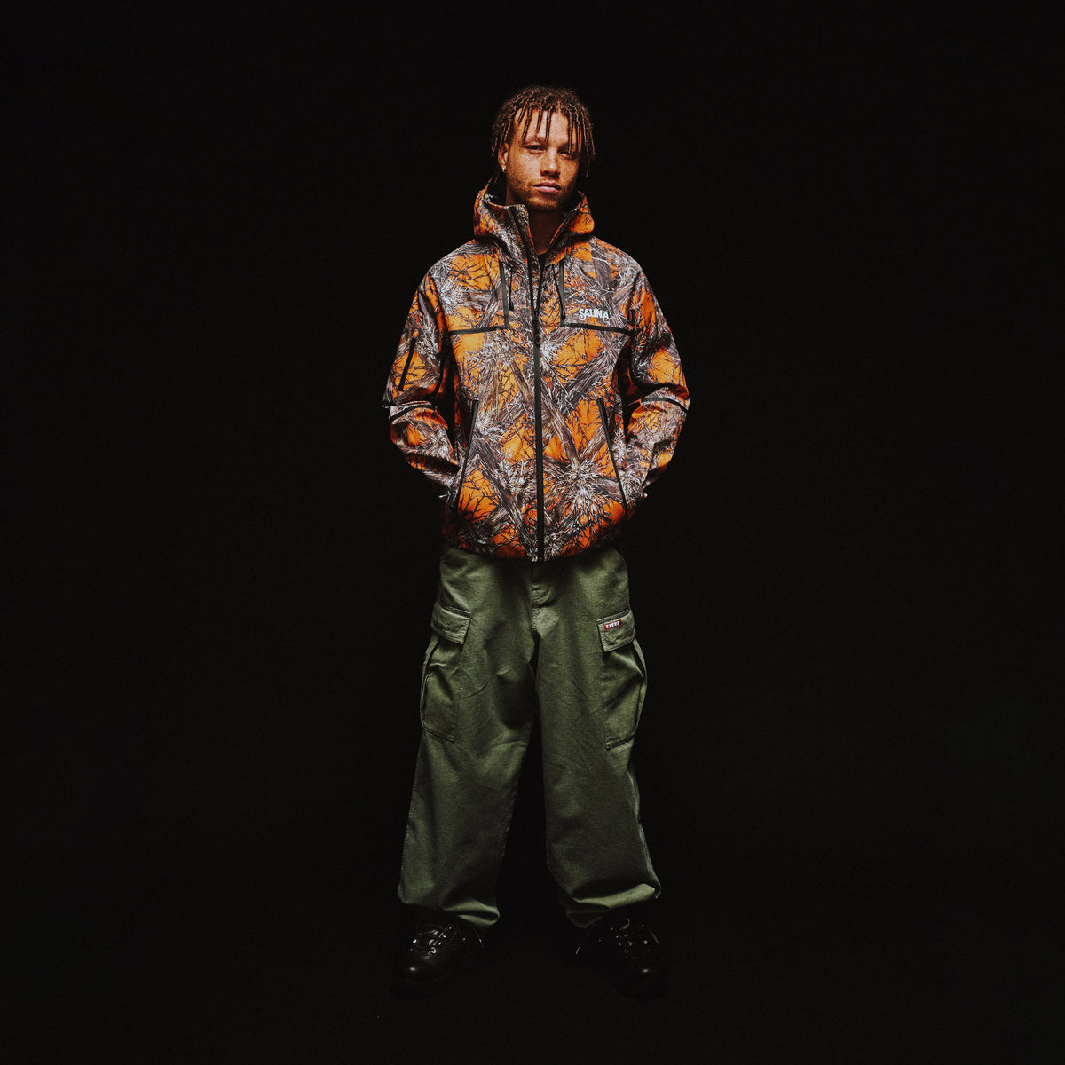 Hardshell Jacket [Forest Camo Orange]