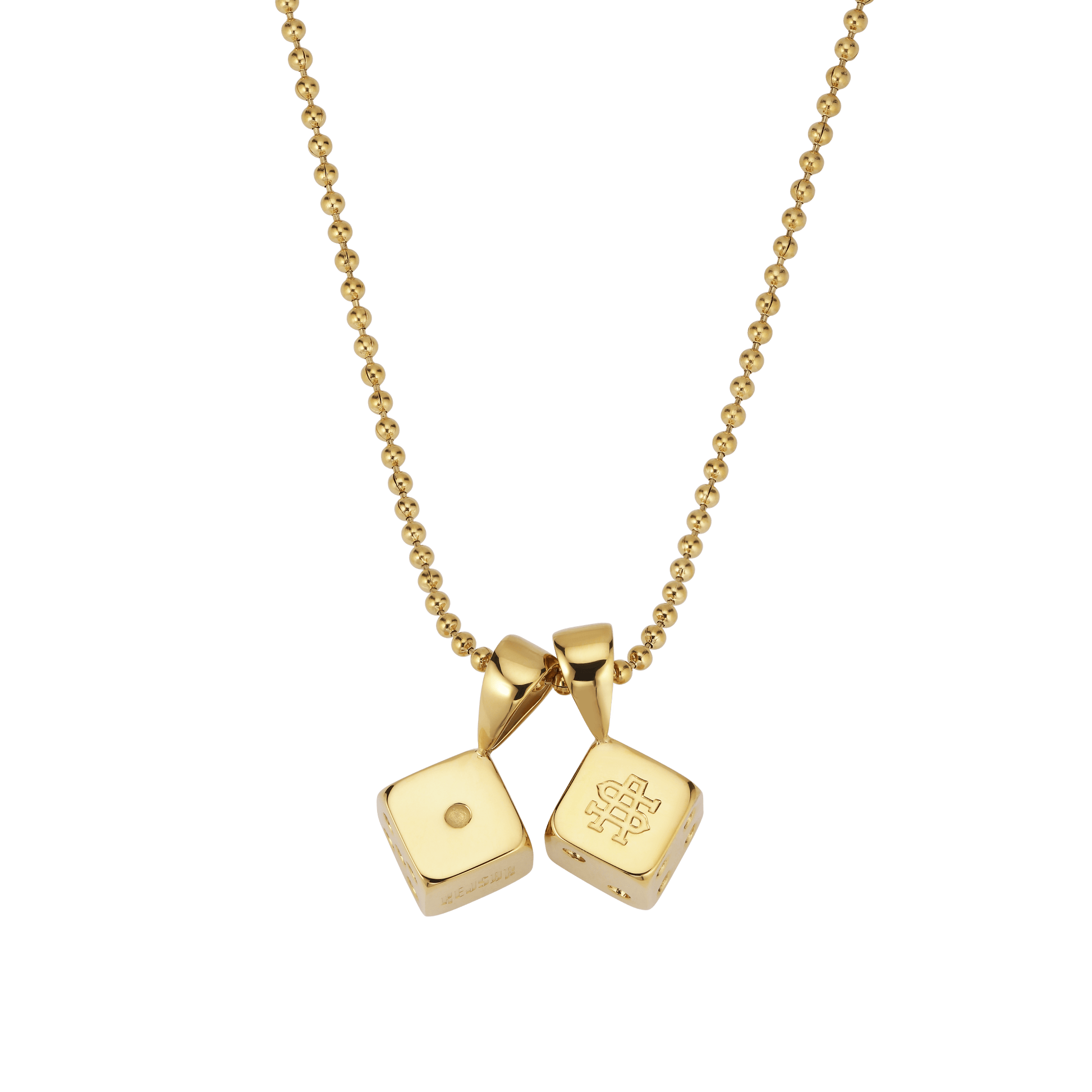 SAUNA®/Kejsar Pendant Dice Chain [Gold]