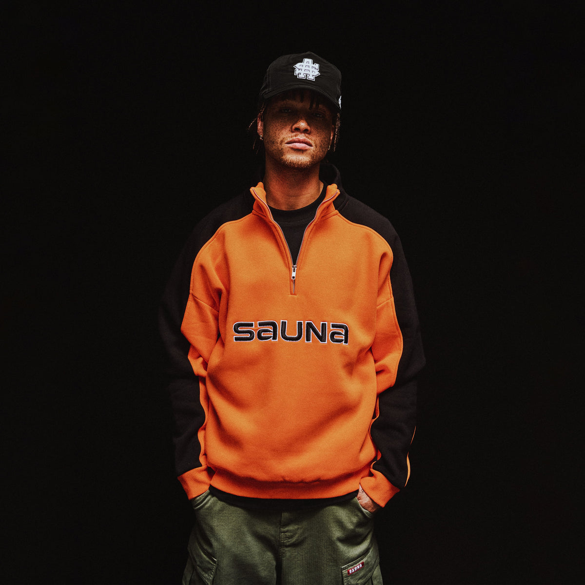 Quarter Zip [Orange]