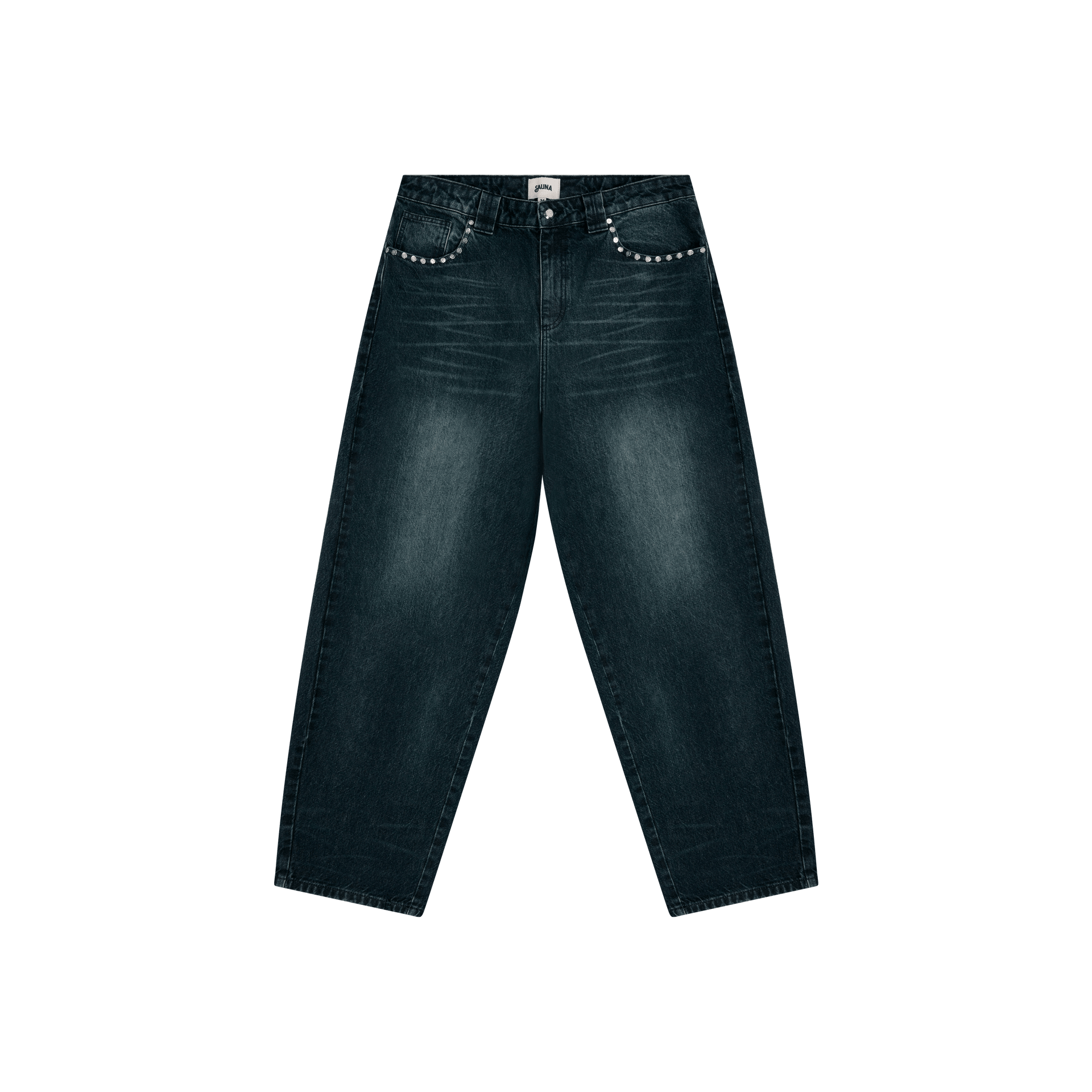 Denim Vintage Washed Baggy Jeans [Blue] – Shop Sauna