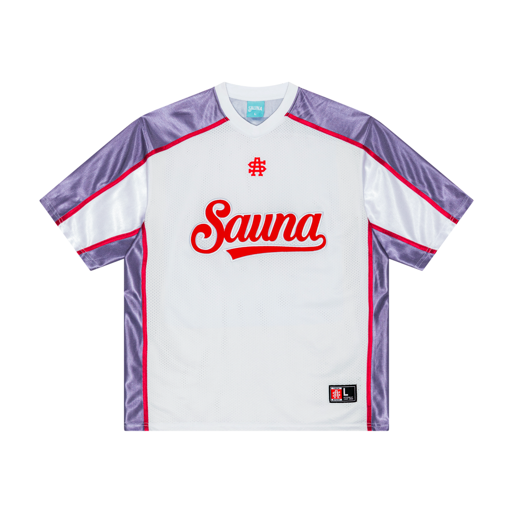 Varsity Football Jersey [PURPLE/WHITE]