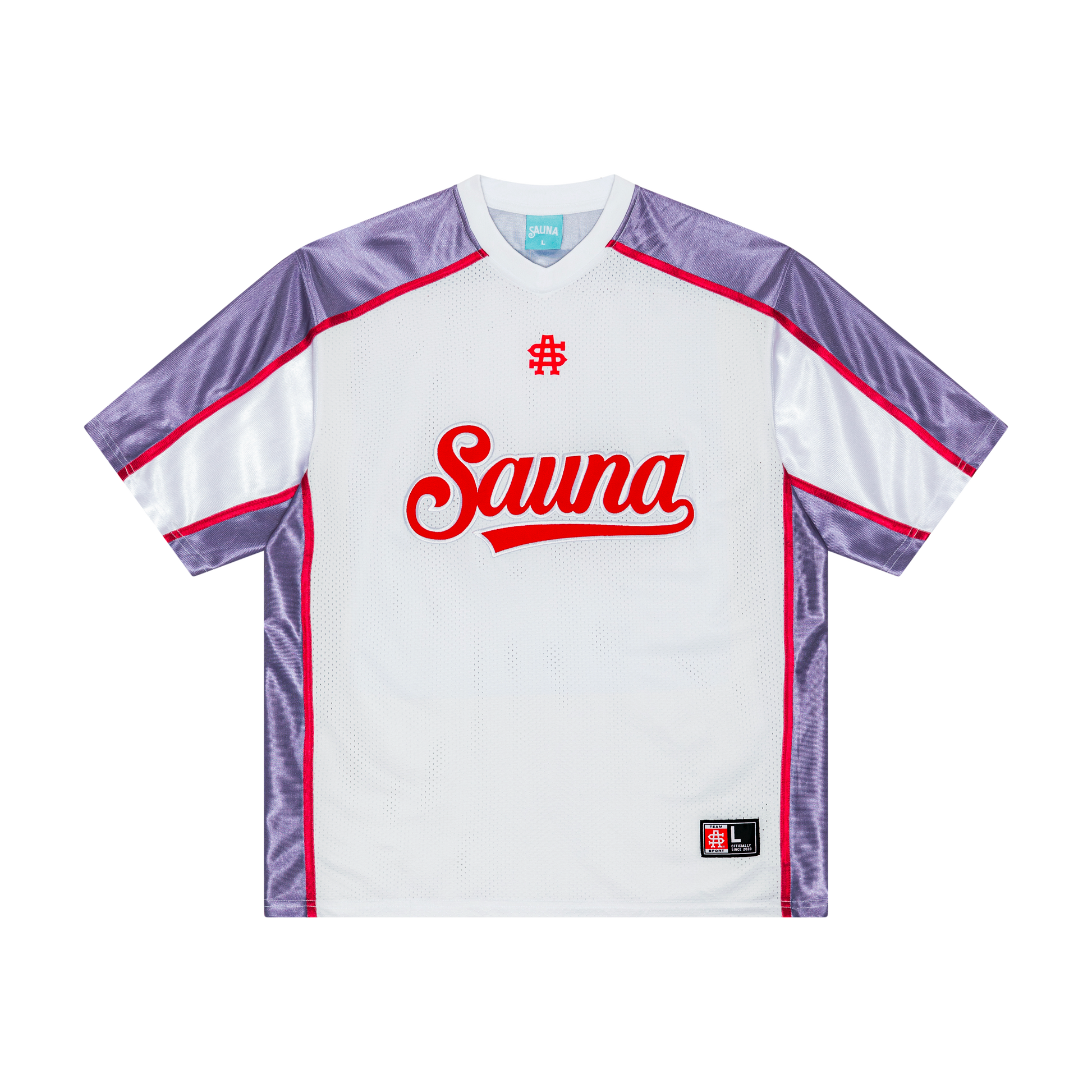 Varsity Football Jersey [PURPLE/WHITE]