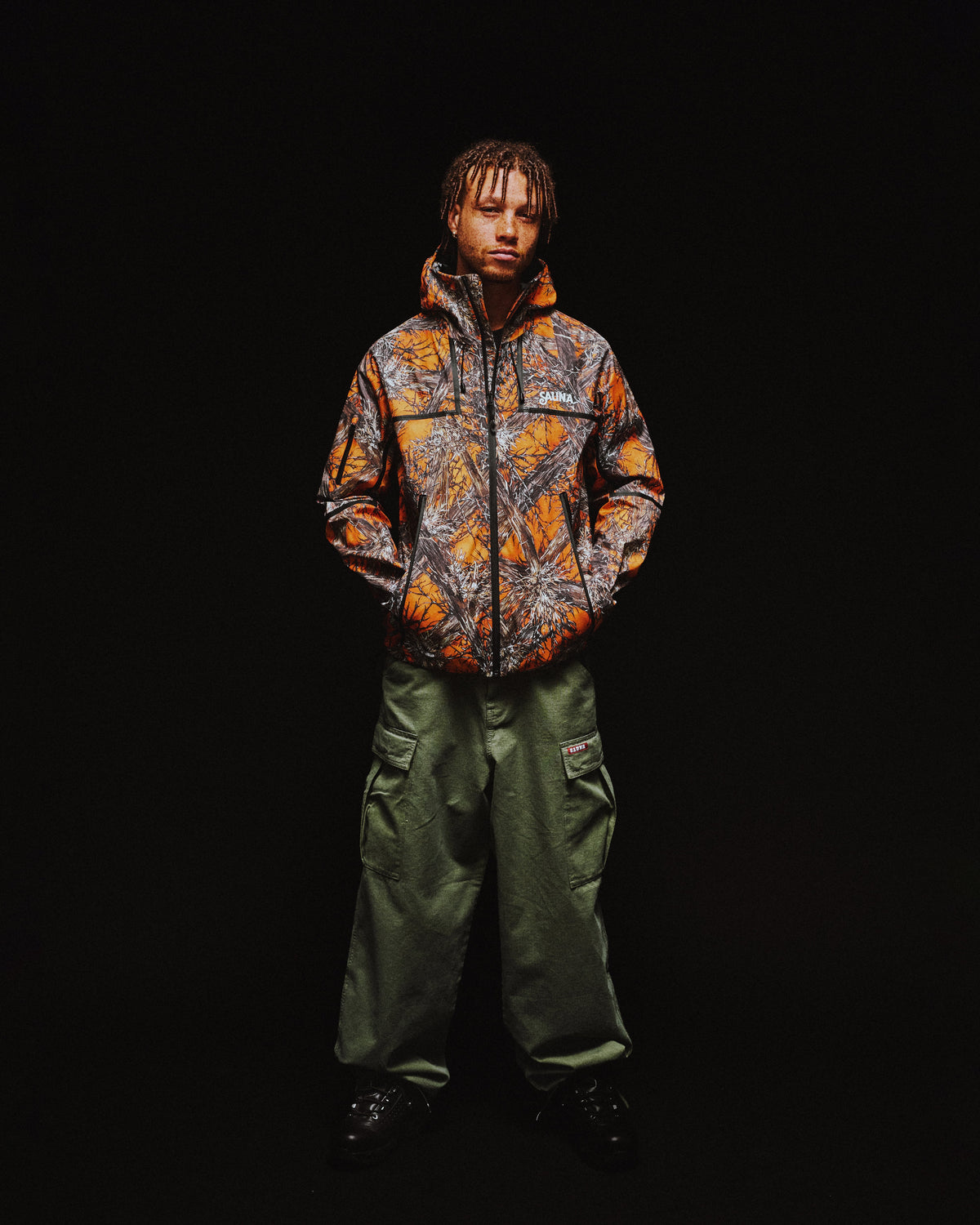 Hardshell Jacket [Forest Camo Orange]