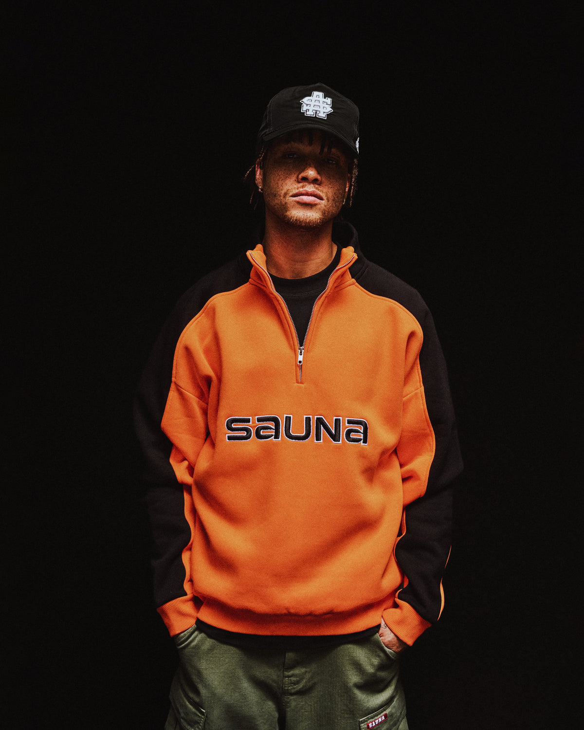 Quarter Zip [Orange]