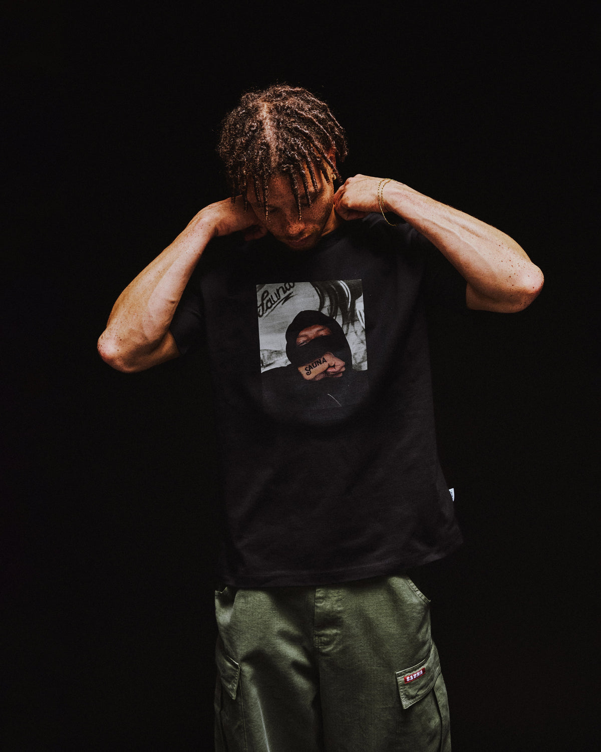 No Face Tee [Black]