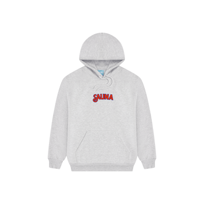 Red Logo Hoodie [Grey]