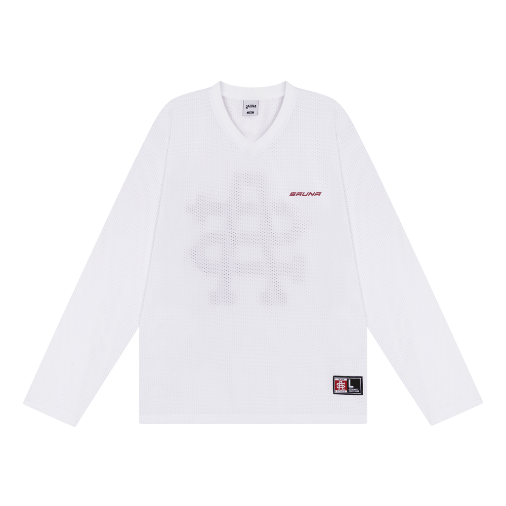 Mesh L/S Jersey [White]