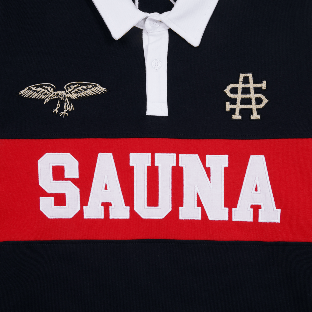 Rugby Polo L/S [Dark Blue]