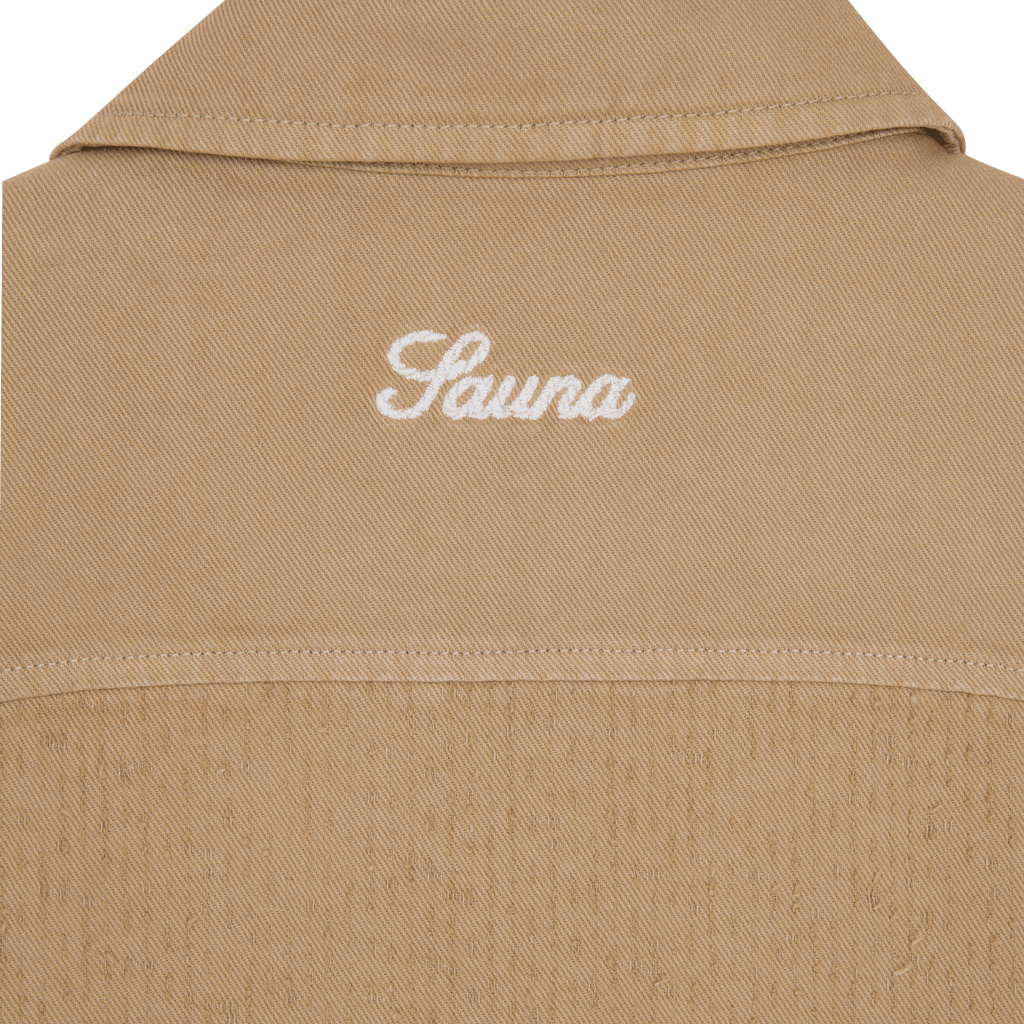 Work Cotton Jacket [Beige]