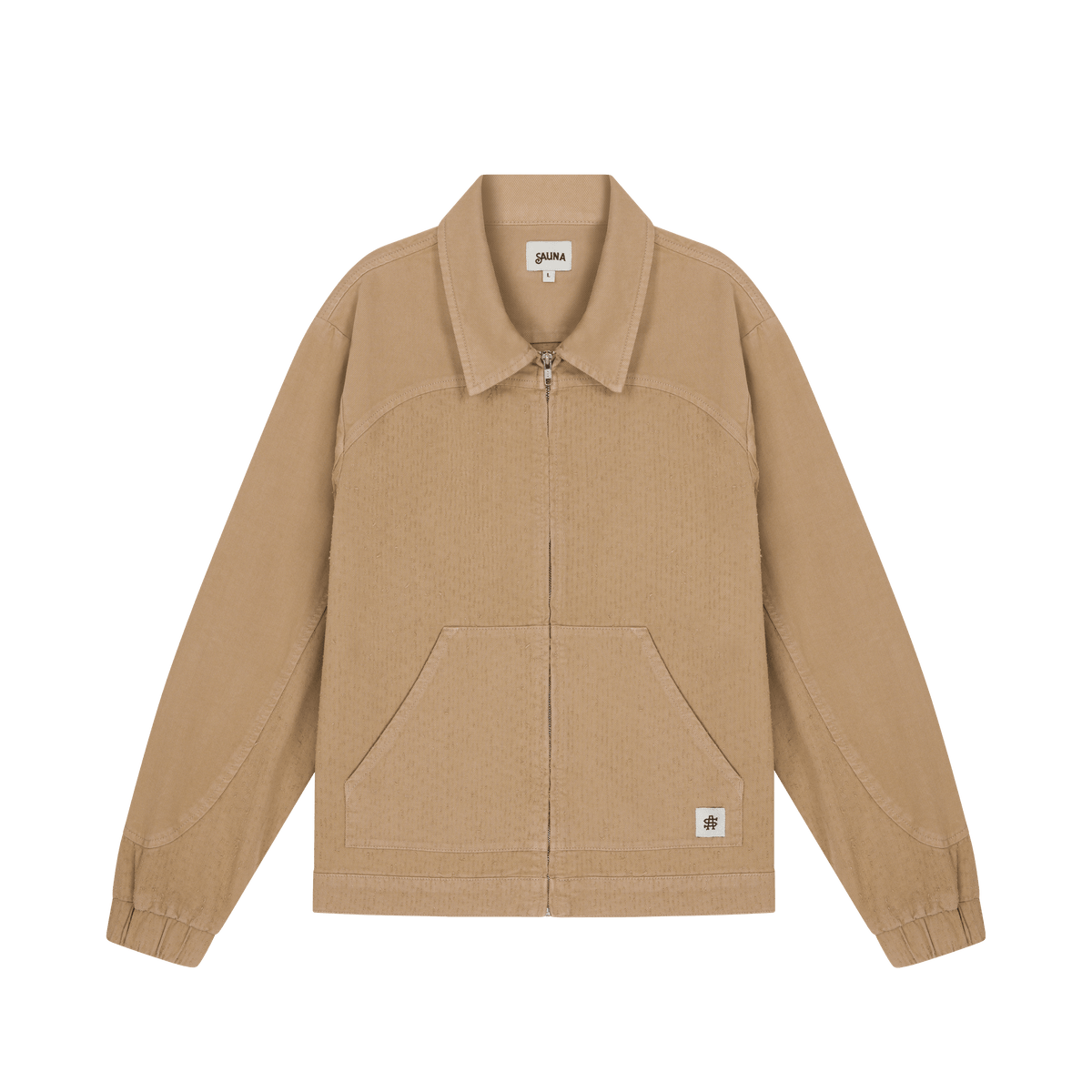 Work Cotton Jacket [Beige]