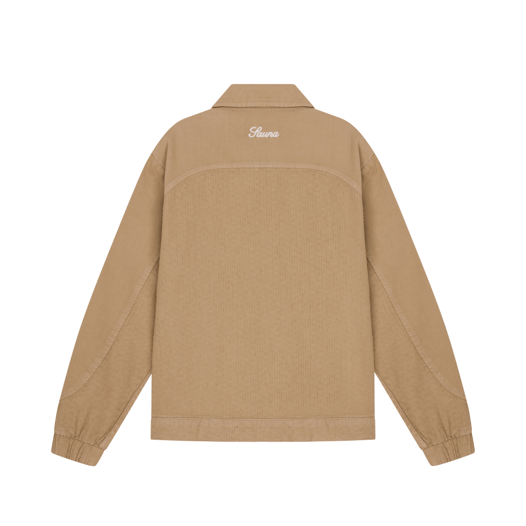 Work Cotton Jacket [Beige]