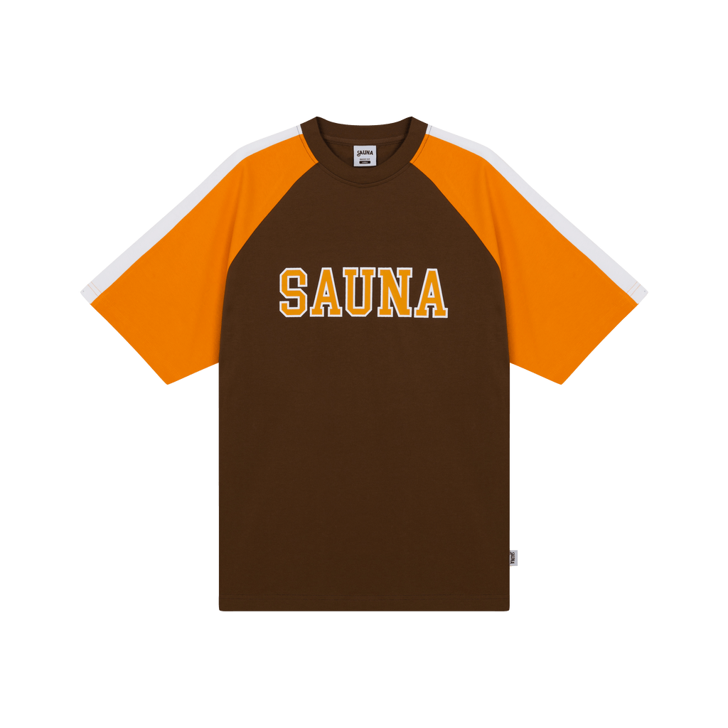 Raglan College Tee [Brown]
