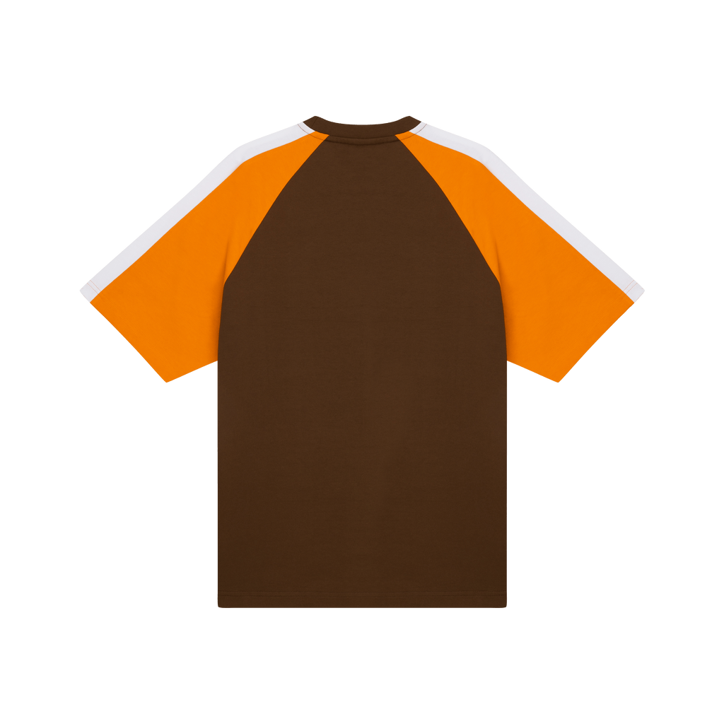 Raglan College Tee [Brown]